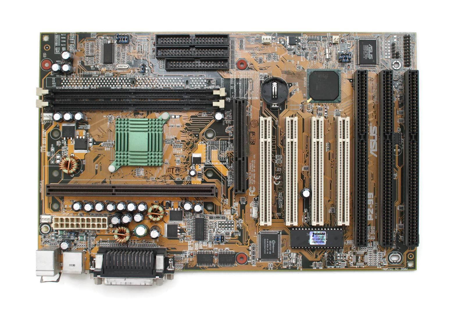 P2-99 ASUS MOTHERBOARD 3XISA,4XPCI,AGP,REV 1.12