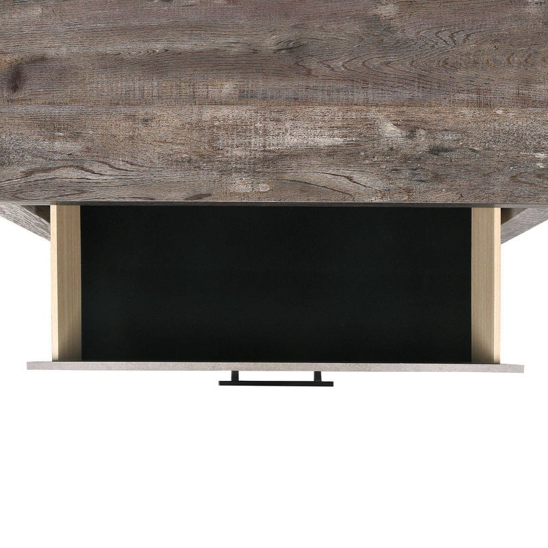 Adam 6 Drawer Dresser with Mirror Gray - Picket House Furnishings