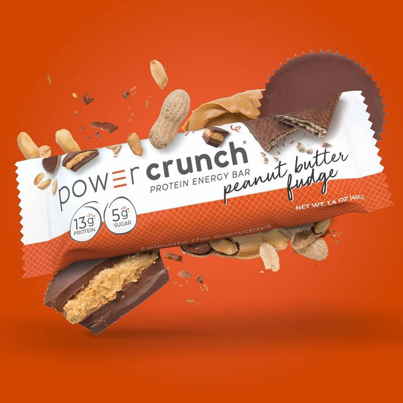 Power Crunch Protein Energy Bar Peanut Butter Fudge - 5ct