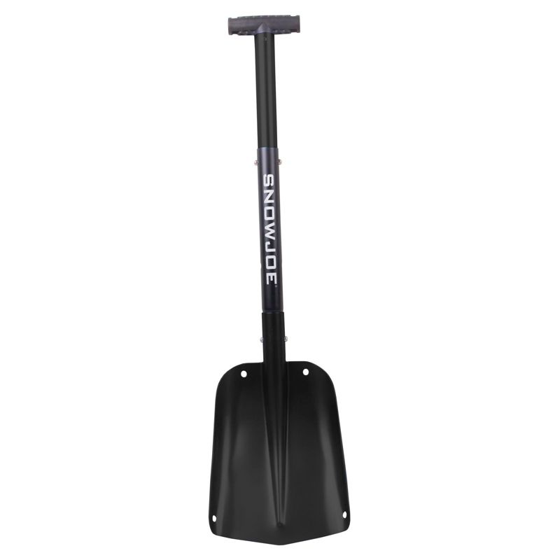 Snow Joe ATJ401M-BLK  Compact Utility Shovel | 32-Inch | Aluminum | 3-Piece Smart Lock