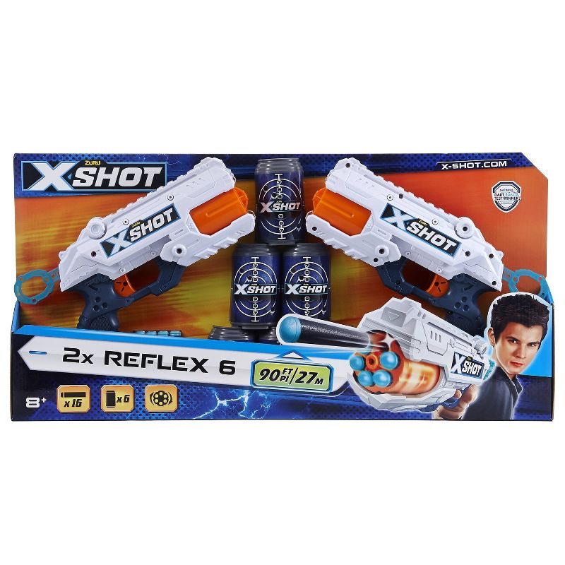 Zuru X-Shot 2x Reflex 6 Blasters