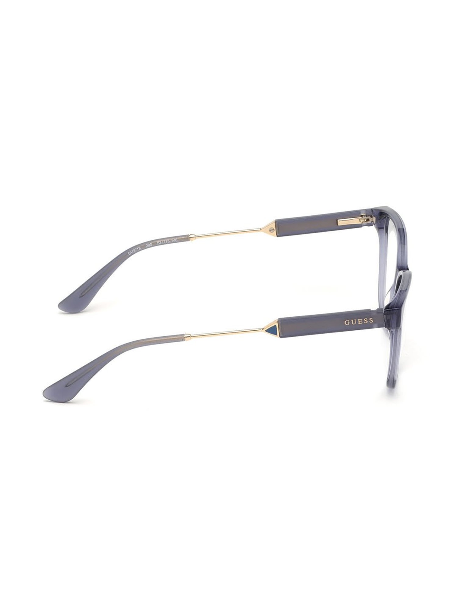 Guess Blue Beveled Eye Frames for Women