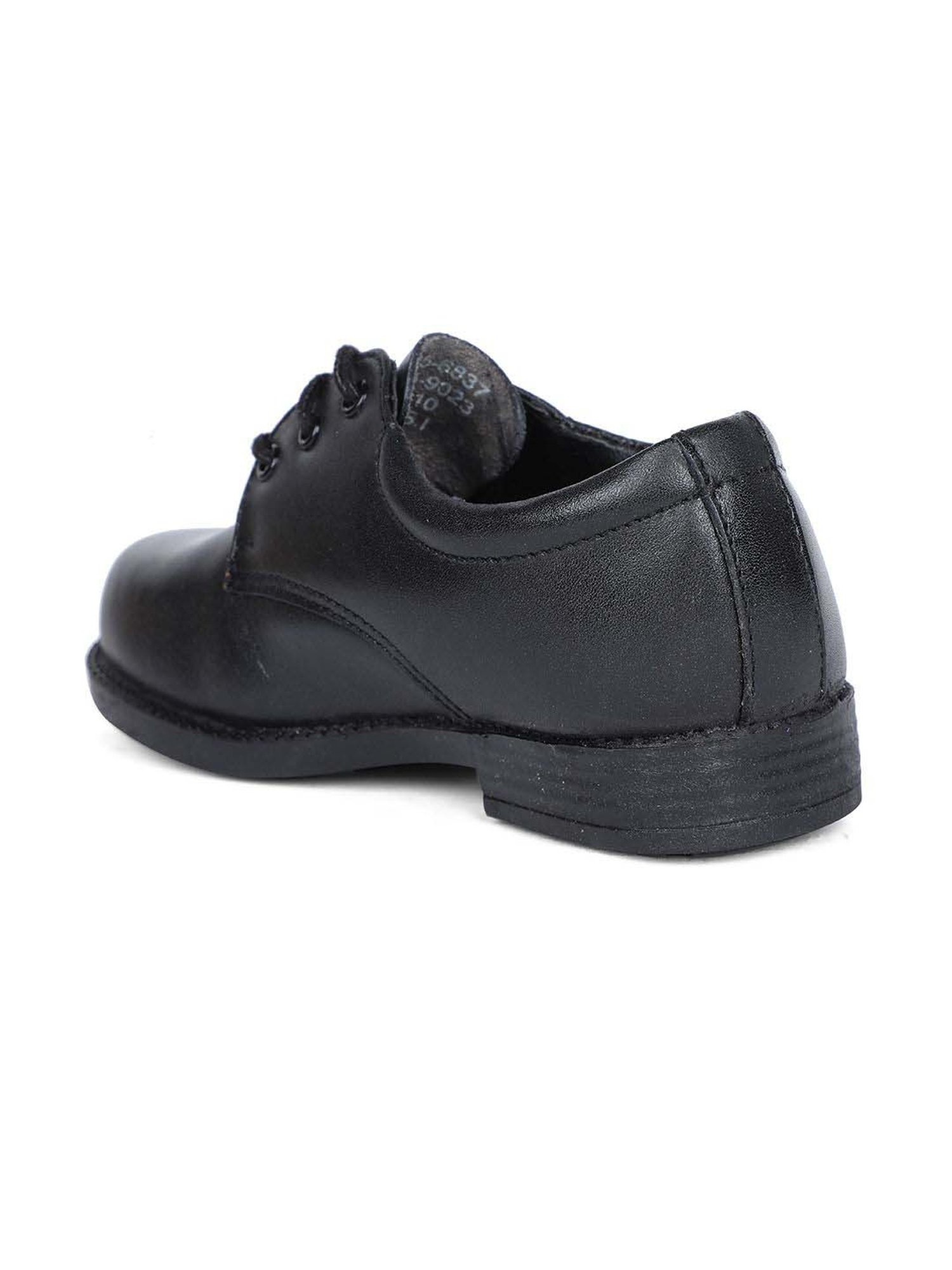 Bata Kids Black Derby Shoes