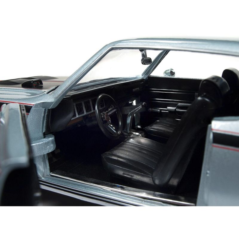 1971 Buick GSX "MCACN" Platinum Mist Metallic/ Silver Limited Edition to 1002 pieces 1/18 Diecast Model Car by Autoworld
