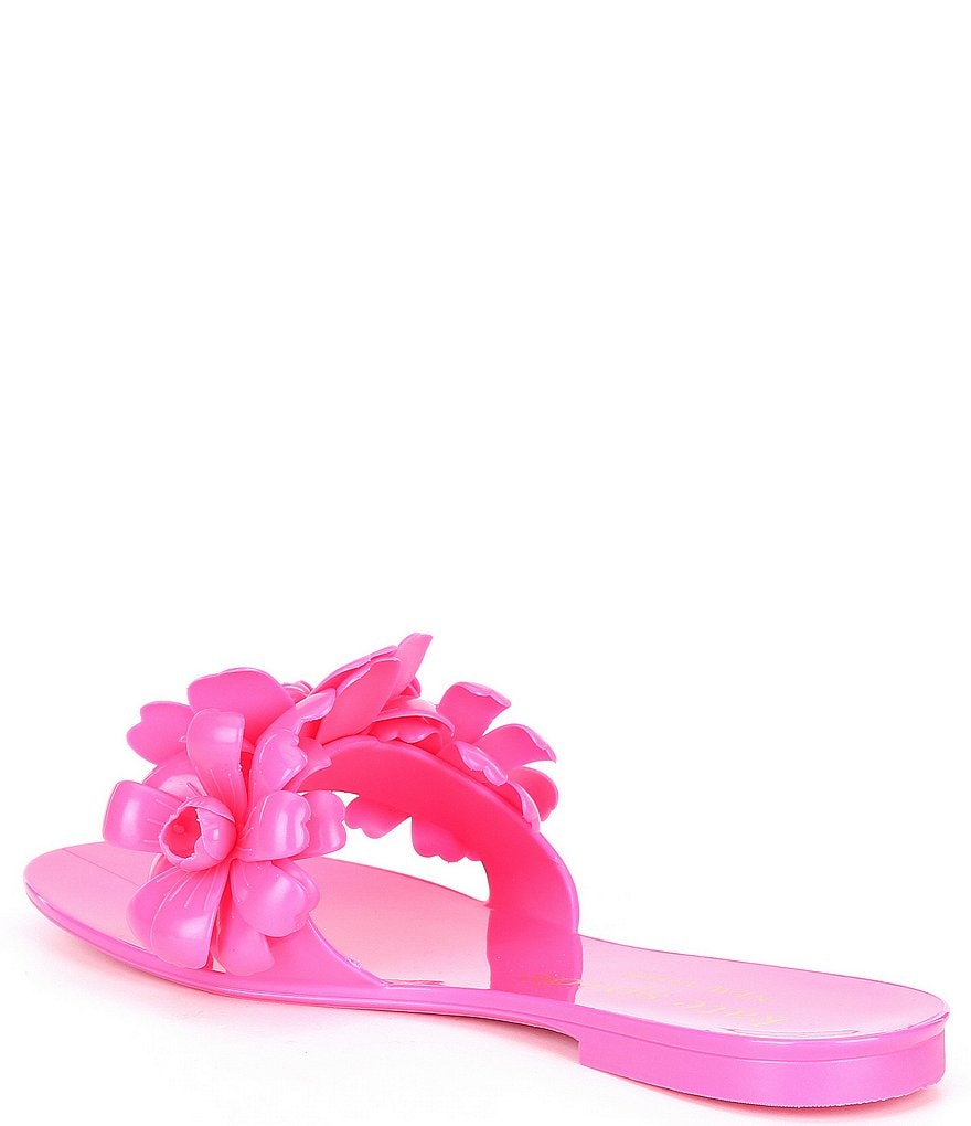 kate spade new york Jaylee 3D Flowers Jelly Slides