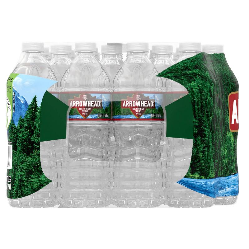 Arrowhead Brand 100% Mountain Spring Water - 24pk/16.9 fl oz Bottles