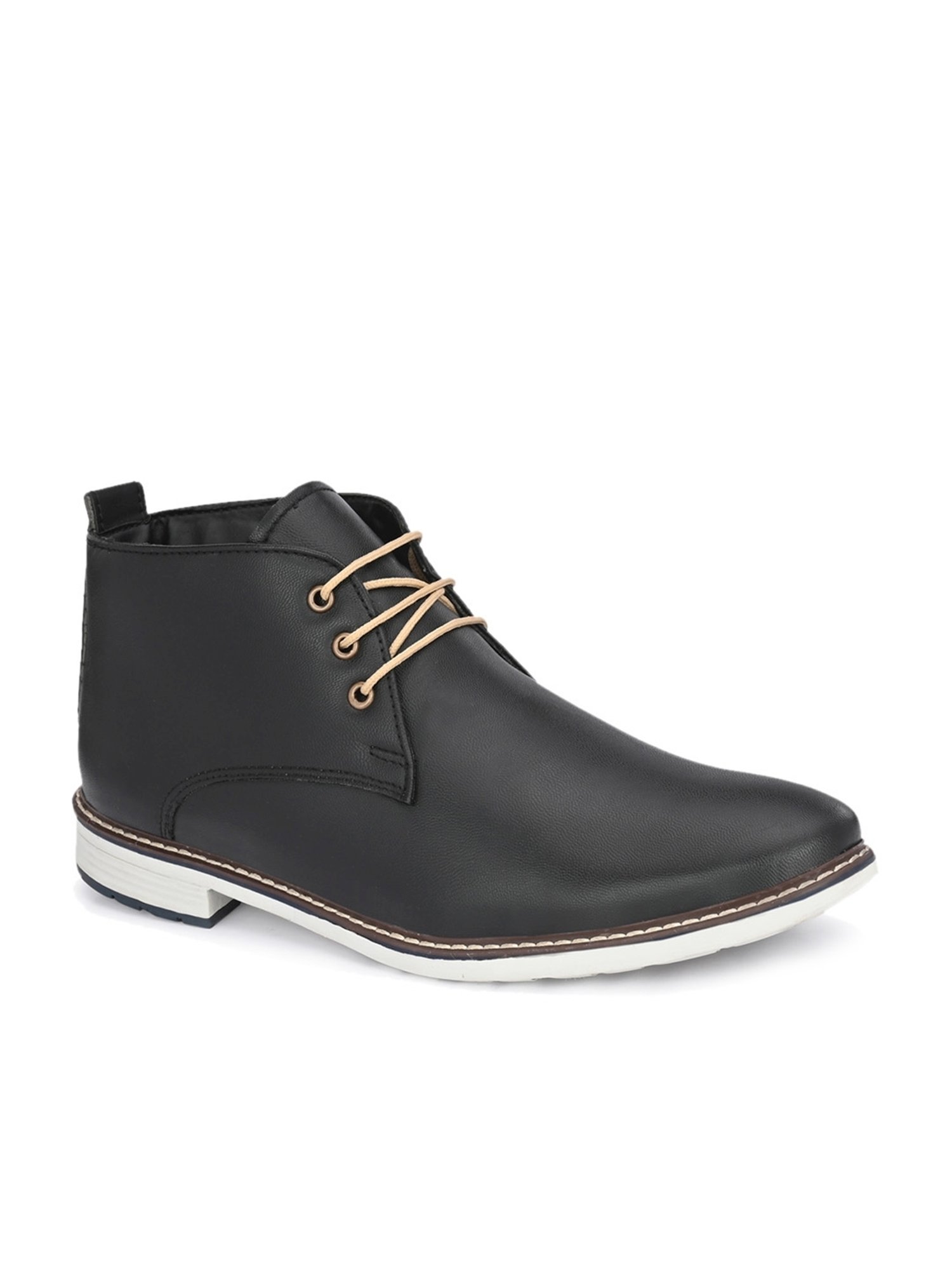 Giorgio Men's Black Chukka  Boots