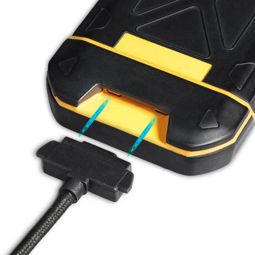 Sonim XP6 Durable Smartphone (AT&T Unlocked) XP6700 PTT Cell Phone | Numeric Keypad | Magnetic Charger | Long-Lasting 4800mAh Li-Ion Battery - Black/Yellow