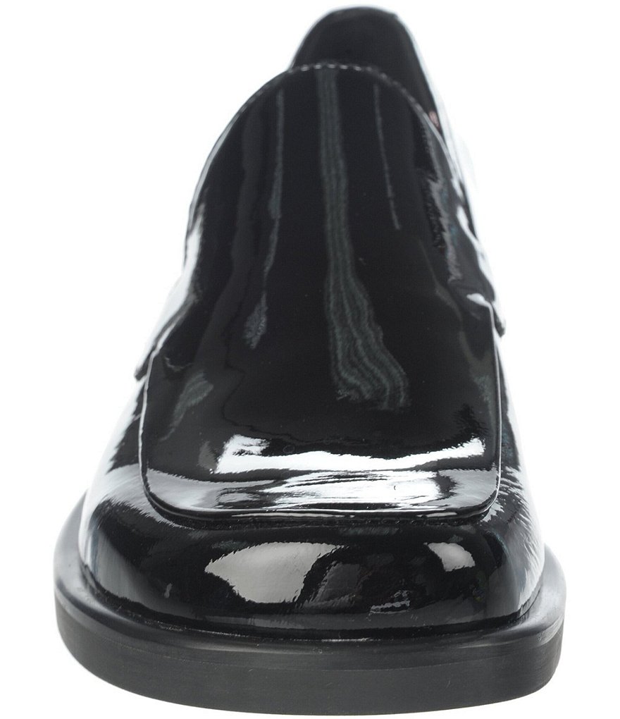 Franco Sarto Bocca Patent Leather Block Heel Loafers