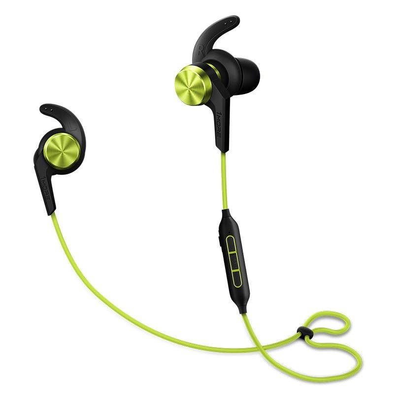 Original 1MORE iBFree Sport Light IPX4 Wireless Bluetooth Earphone Headphone with IOS Android - Green (green)