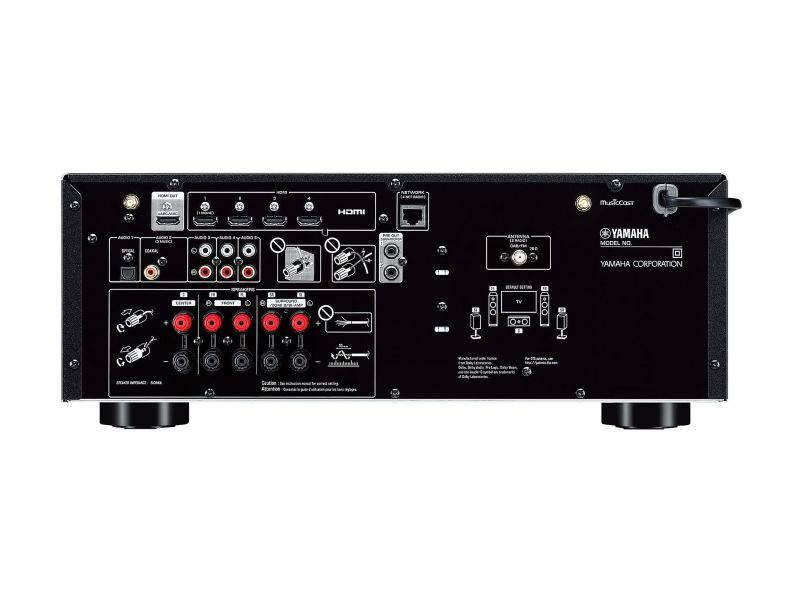 YAMAHA RX-V6A 7.2-Channel AV Receiver with 8K HDMI and MusicCast