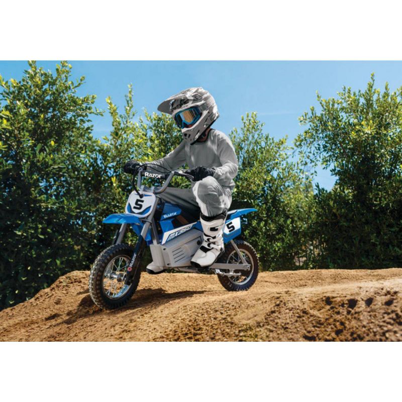 Razor 24V MX350 Dirt Rocket Powered Ride-On - Blue