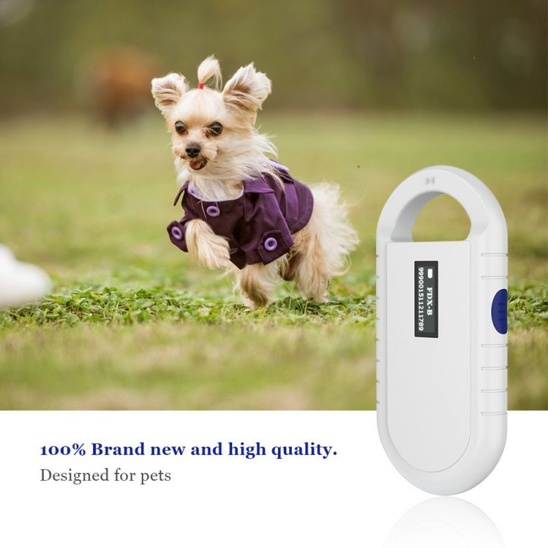 Pet Microchip Scanner Portable Handheld Animal Chip Reader Universal Reader