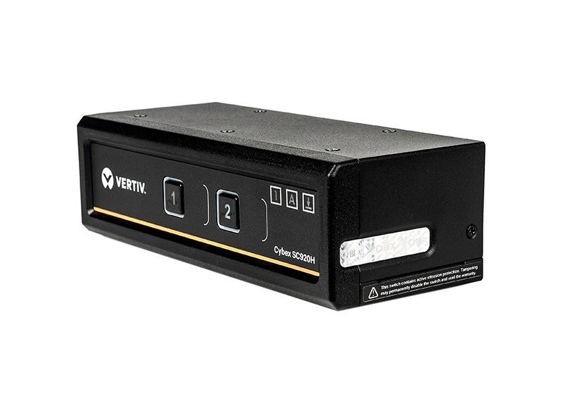 Cybex SC920H Secure KVM Switch - 2-Port, Single Display, HDMI in, HDMI out, Secure KVM
