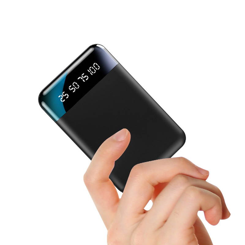 6,000mAh Power Bank For Xiaomi Mi Iphone 8 External Battery Portable Charger Double USB Powerbank Mini Powerbank Bateria Externa