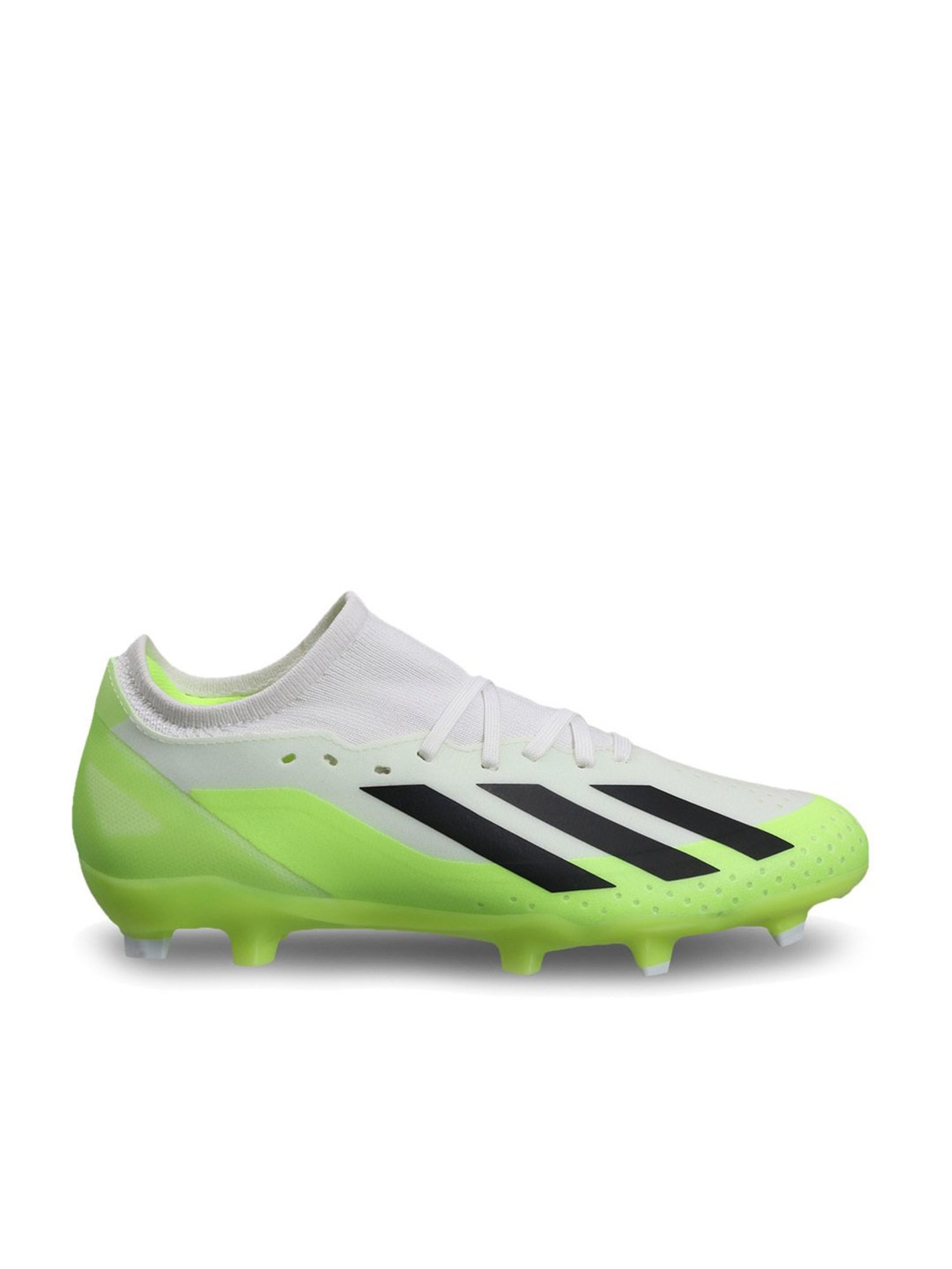 Adidas Men's CRAZYFAST.3 FG Green Football Shoes