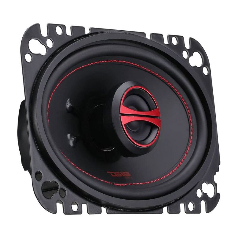 DS18 DS18-GEN-X4.6 Car Stereo GEN X 4 x 6 Inch 2 Way Coaxial Speaker with 135 Watt MAX, 45 Watt RMS, and 4 Ohm for Car Audio Sound System (4 Pack)