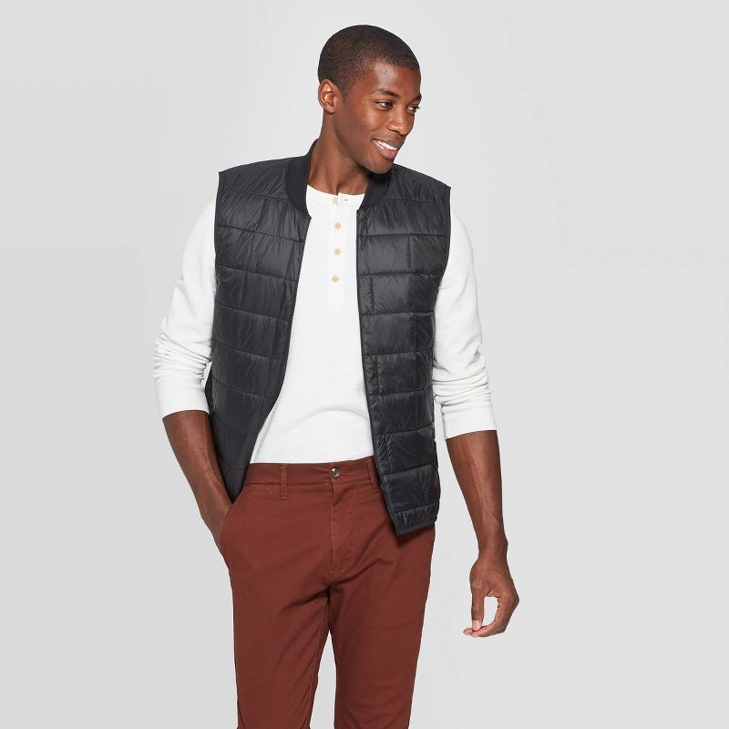 Men's Casual Fit Lightweight Chore Jacket - Goodfellow & Co™ Gray 2XL