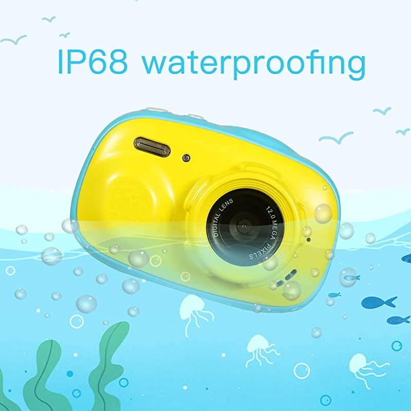 Kids Camera  Q1 Digital Video Camcorder Action Camera Rechargeable with 8G SD Card 2.0&rdquo; for 3-12 Year Old Boys and Girls Birthday Festival Gift