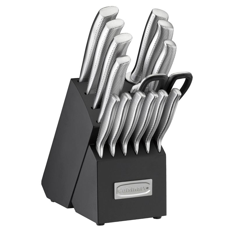 Cuisinart Elite 15pc German Stainless Steel Cutlery Block Set - C77SS-15PG