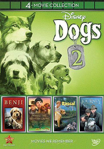 BUENA VISTA HOME VIDEO JOURNEY NATTY GAN/RASCAL/BENJI-HUNTED/WHERE RED FERN GROWS (DVD/4PK) D110308D