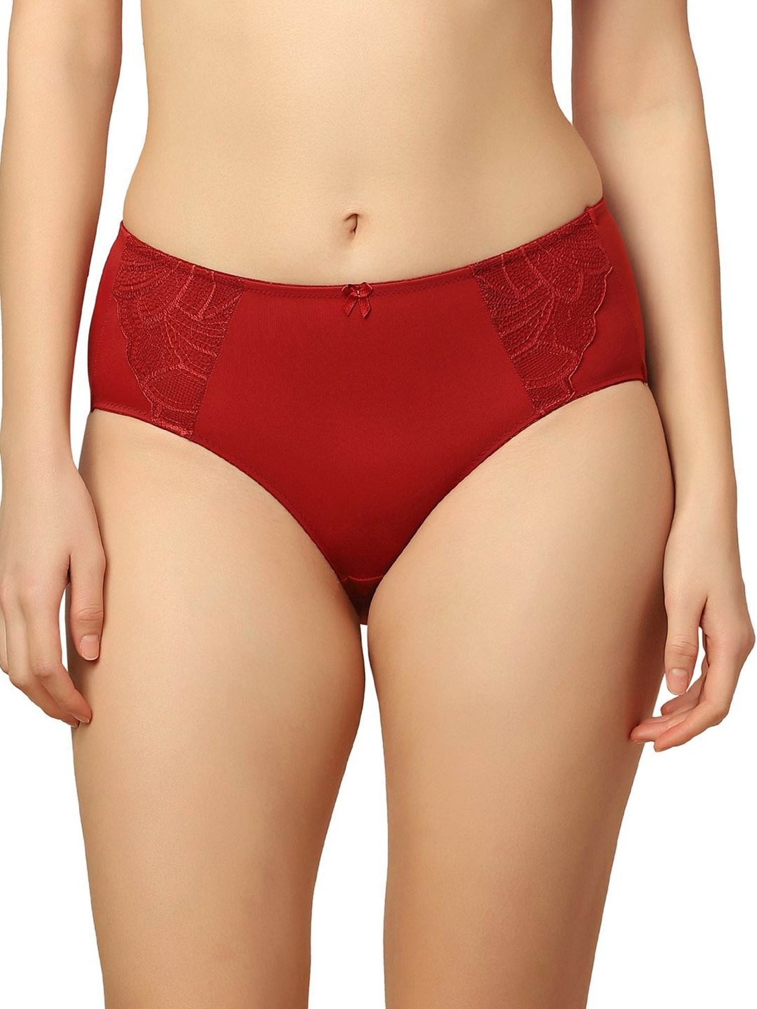 Triumph Red Lace Work Panty