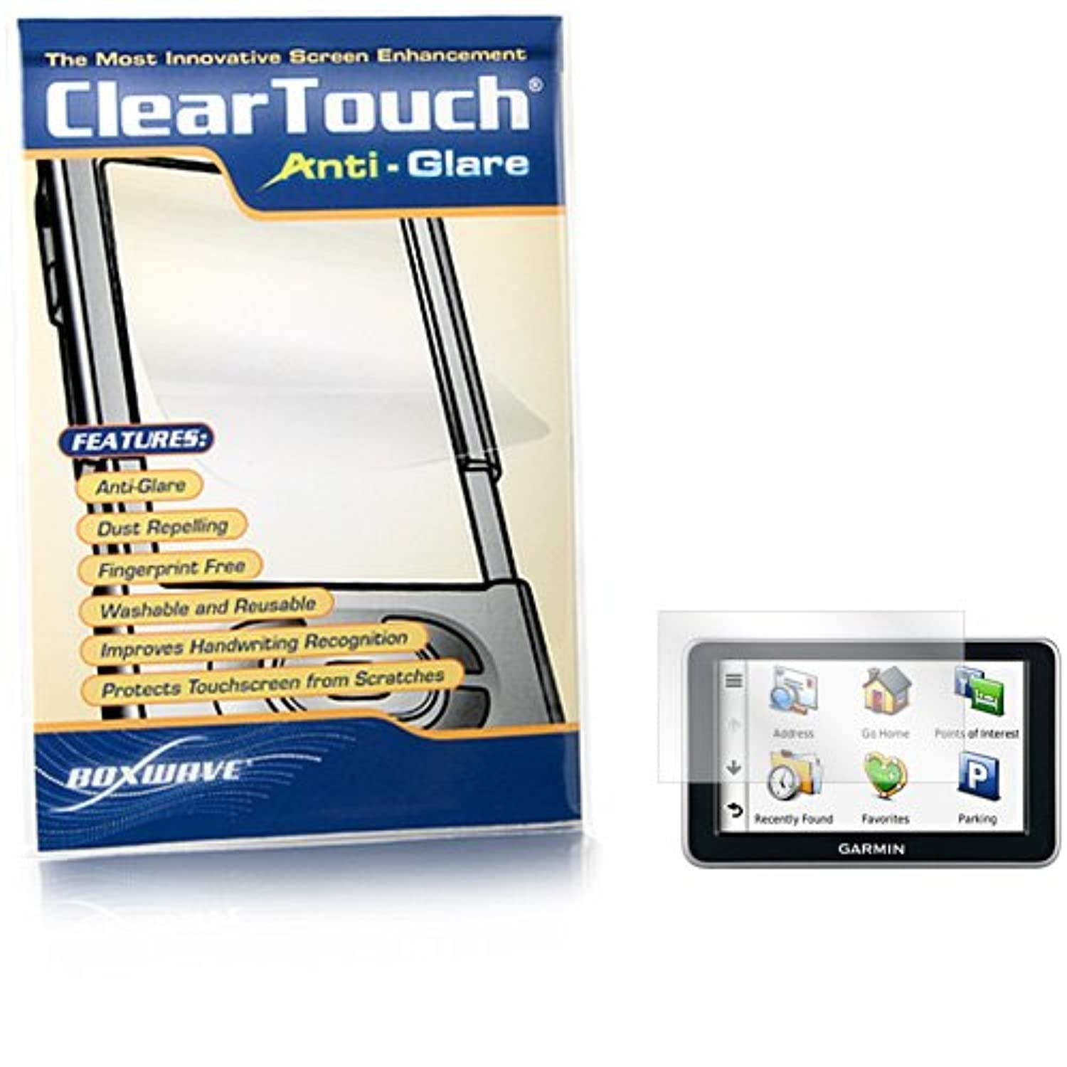 Garmin Nuvi 285W Screen Protector, BoxWave [ClearTouch Anti-Glare] Anti-Fingerprint, Scratch Proof Matte Film Shield for Garmin Nuvi 285W