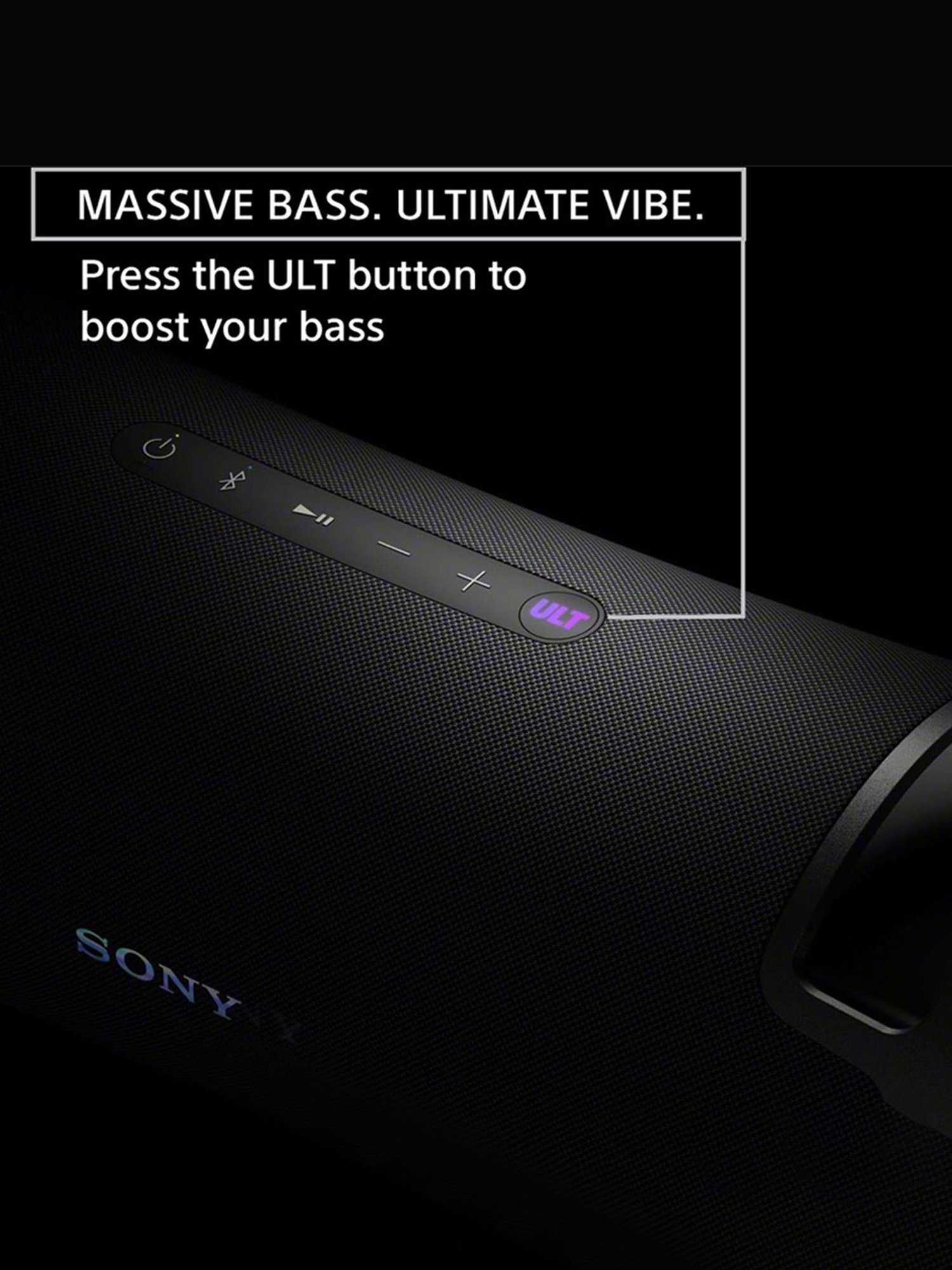 Sony New Launch ULT Field 7 Bluetooth Speaker with 30Hrs Battery (Black)