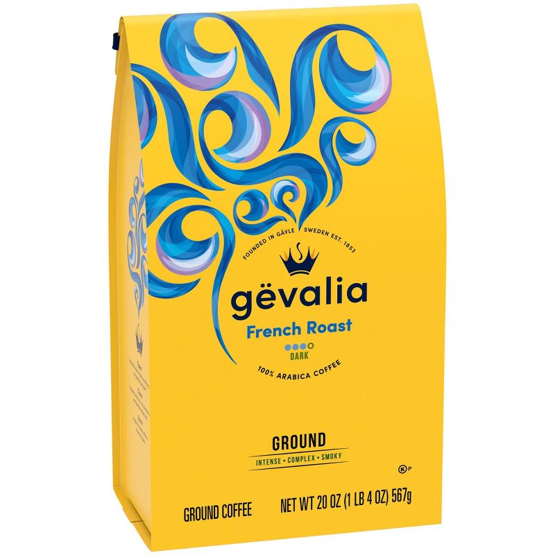Gevalia French Roast Ground Dark Roast Coffee - 20oz