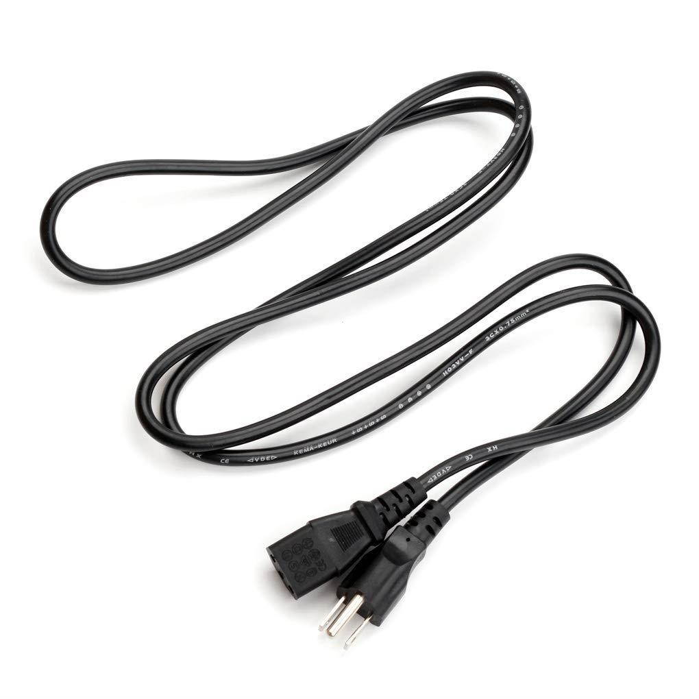 (UL Certified) Antoble 6ft AC Power Supply Cord for Treadmill Elliptical 18GA AC Cable AWG Plug