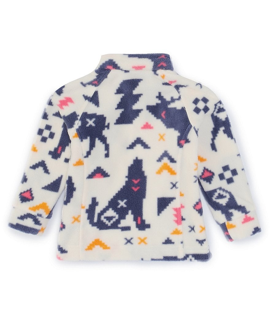 Columbia Baby Girls 3-24 Months Benton Springs Solid Fleece Zip Front Jacket
