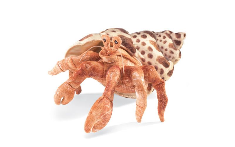 Folkmanis Hermit Crab Hand Puppet