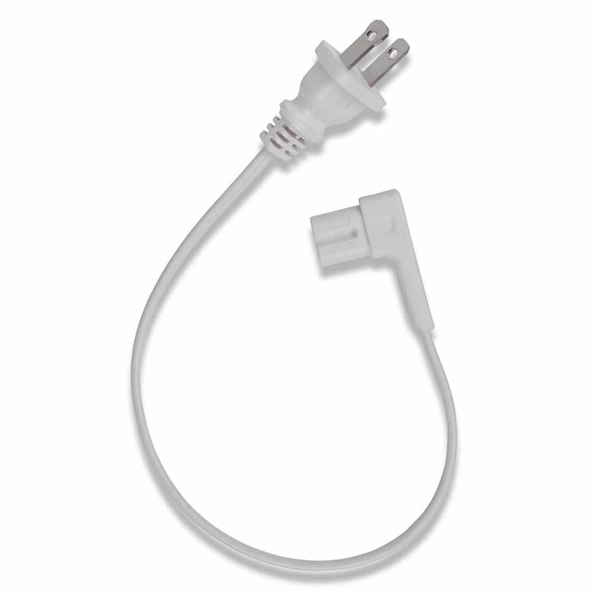 flexson short power cable for play:1 sonos speakers white