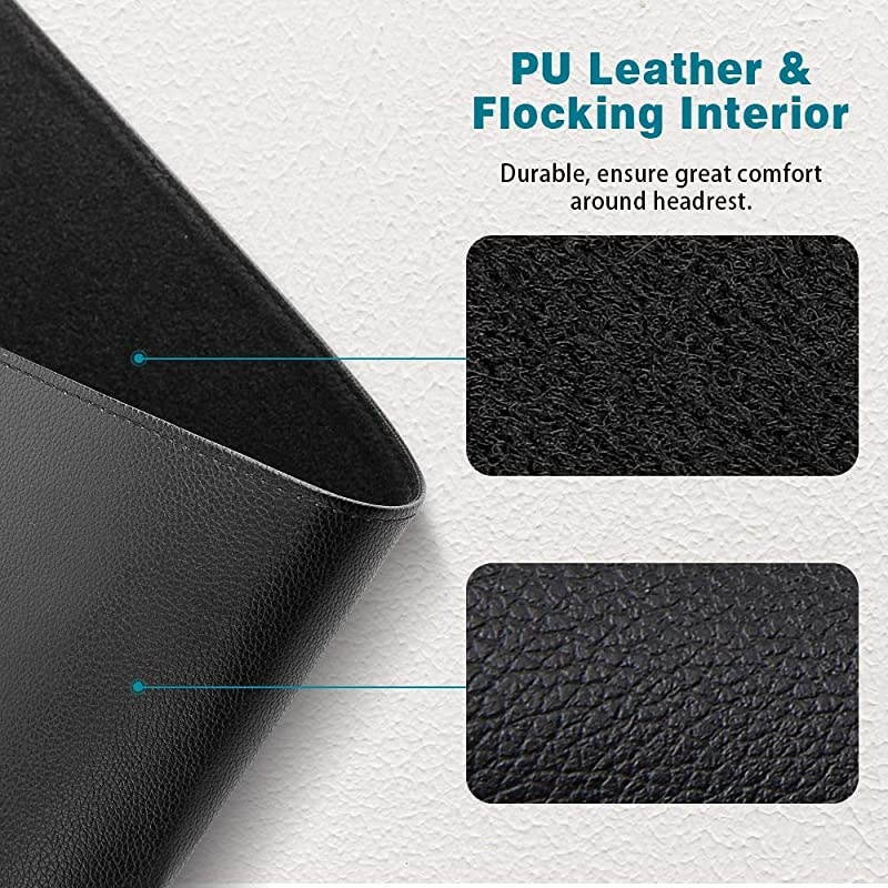 Car Headrest Holder Universal Car Tablet Holder Headrest Mount Holder for 7 to 11 Tablet Fit with iPad Pro 11 202010597 iPad Air 3 2 Mini 5 4 3 iPad 4 3 2 Galaxy Tab Black