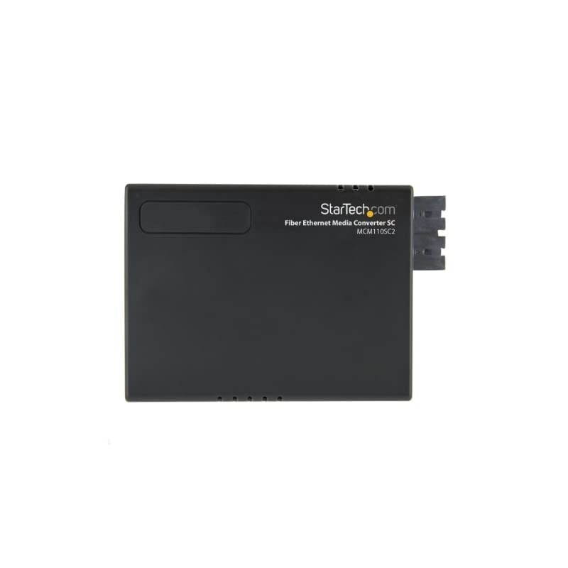 com Multimode (MM) SC Fiber Media Converter for 10/100Mbps Network - Ethernet to SC MM Fiber Media Converter - 2 km / 1.2 m (MCM110SC2)