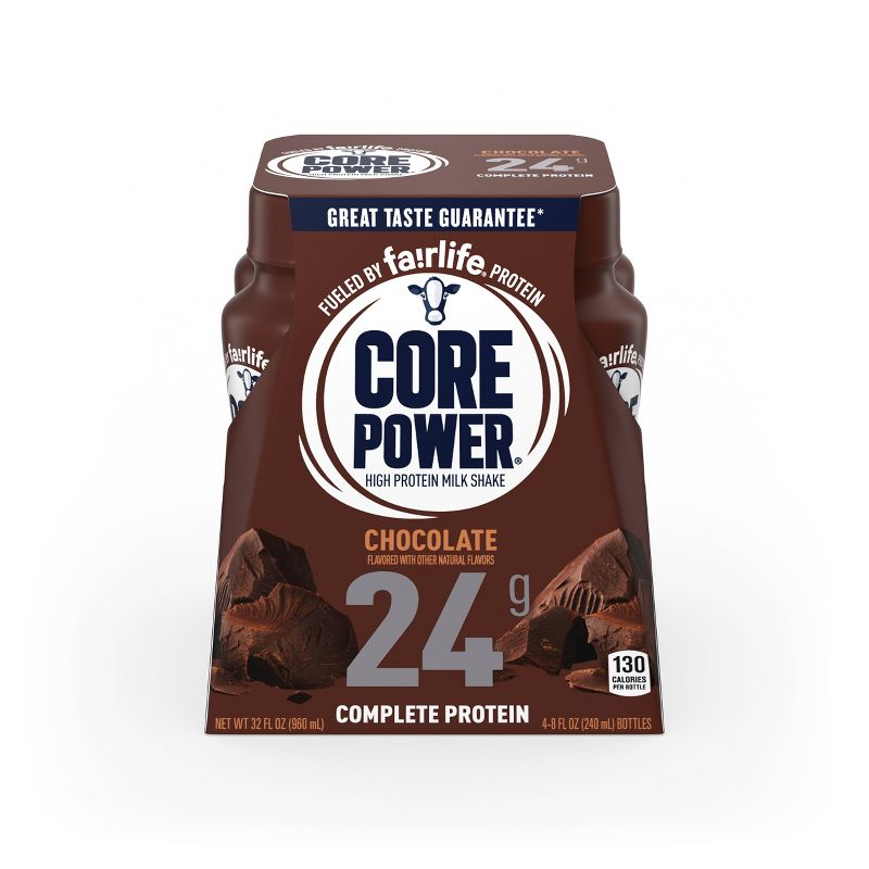 Core Power Chocolate Protein Shake - 4pk/8 fl oz Bottle