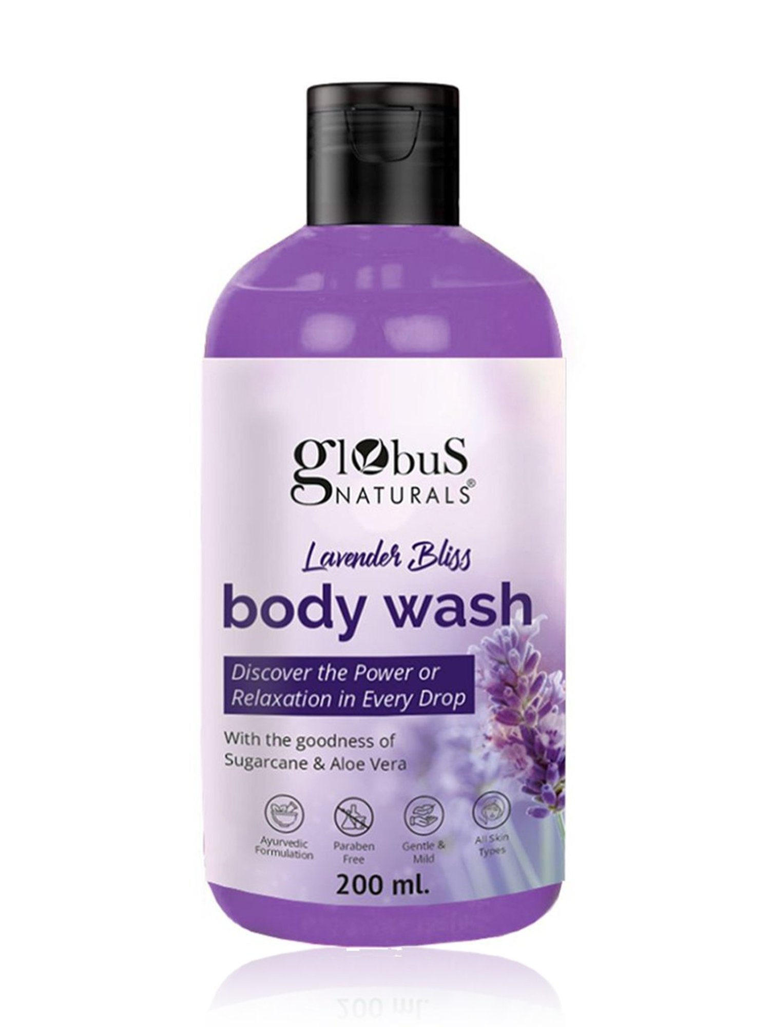 Globus Naturals Lavender Bliss Body Wash - 200 ml