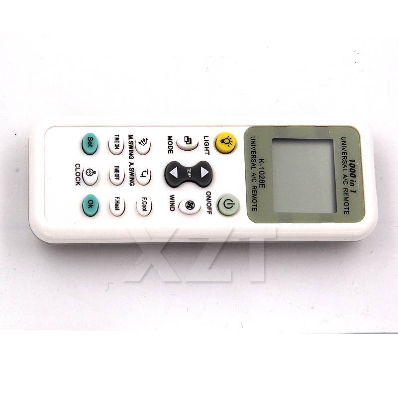 est  Hot Universal Low Power Consumption 1028E Air Condition 1028E LCD A/C Muli Air conditioner Remote Control