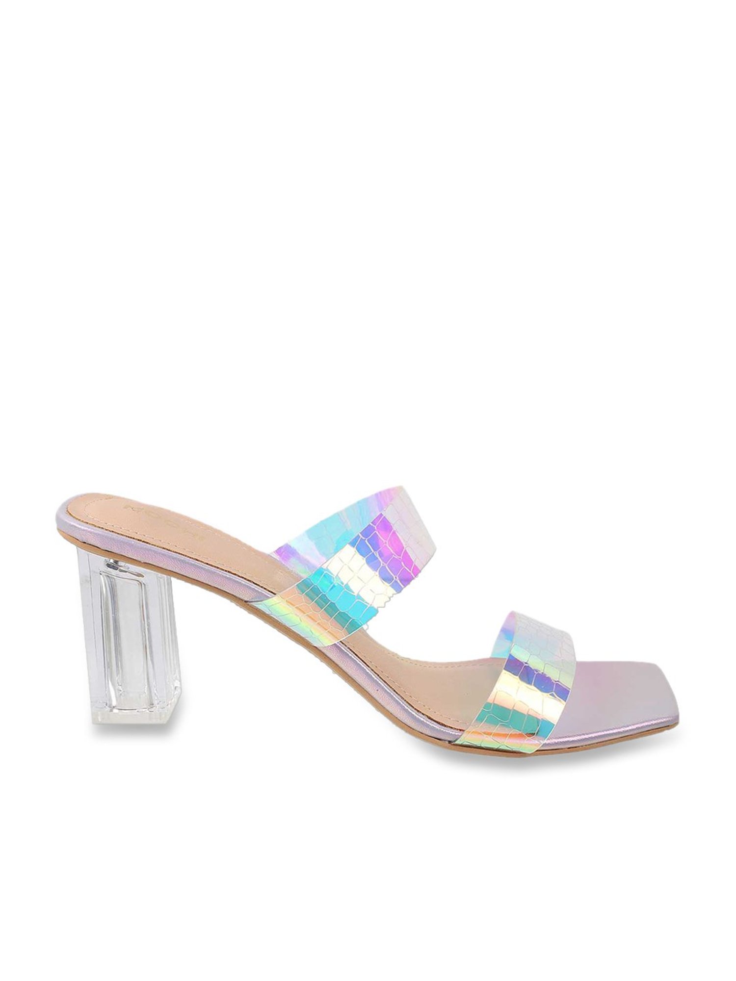 Mochi Women's Blue Casual Sandals