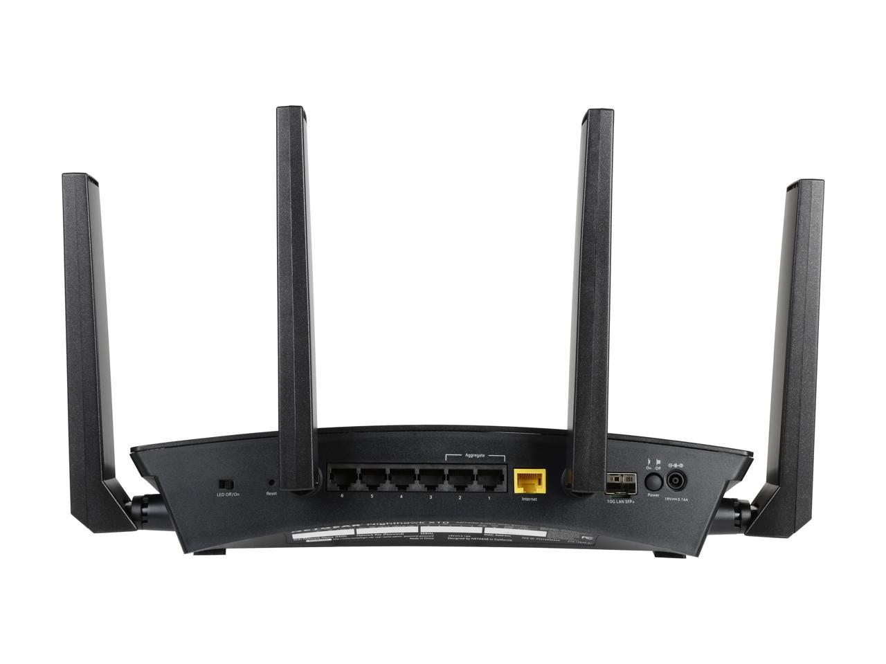 Open.Box - NETGEAR Nighthawk X10 AD7200 802.11ac/ad Quad-Stream WiFi Router (R9000)