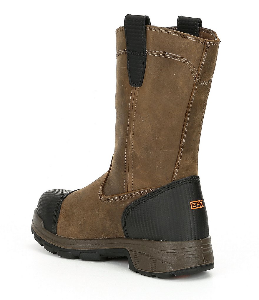 Wolverine Men's Blade LX 10#double; Composite Toe Waterproof Slip Resistant Work Boots