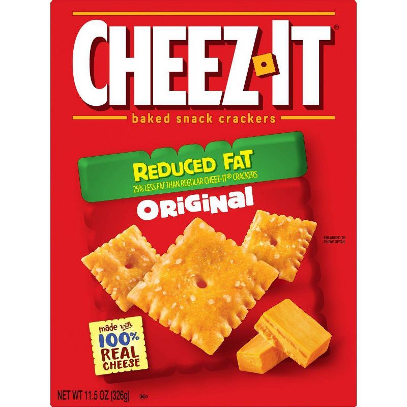 Cheez-It Reduced Fat Baked Snack Crackers - 11.5oz