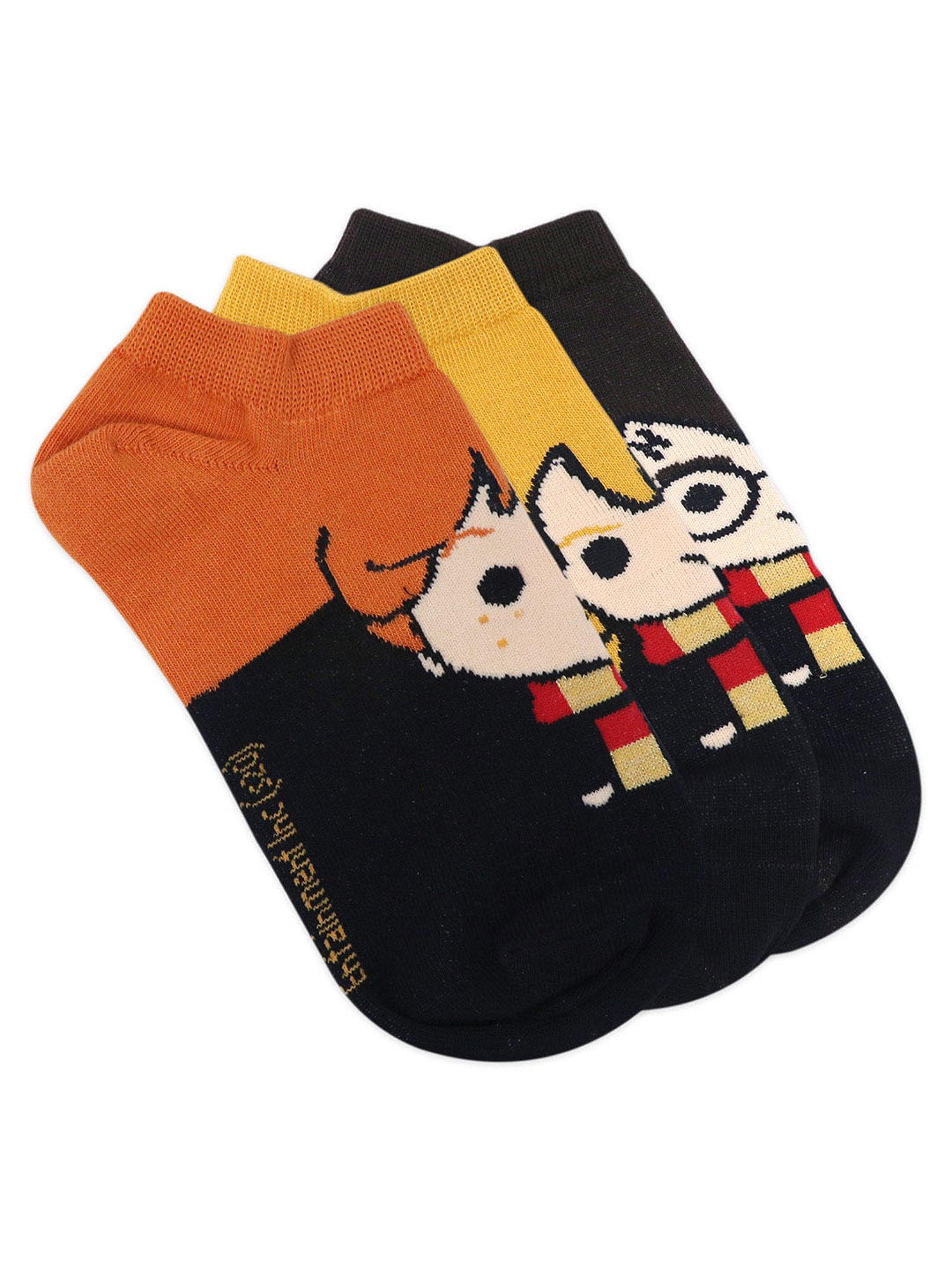 BALENZIA Multicolor Printed Socks (Pack Of 3)