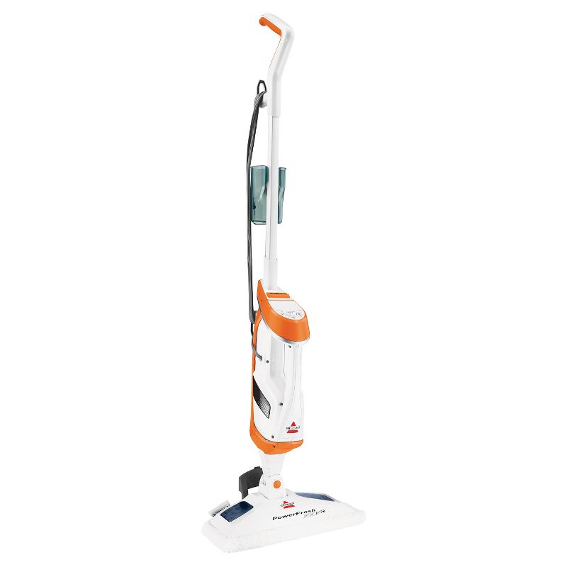 BISSELL PowerFresh Lift Off Pet Steam Mop - Brite White/Samba Orange 1544A