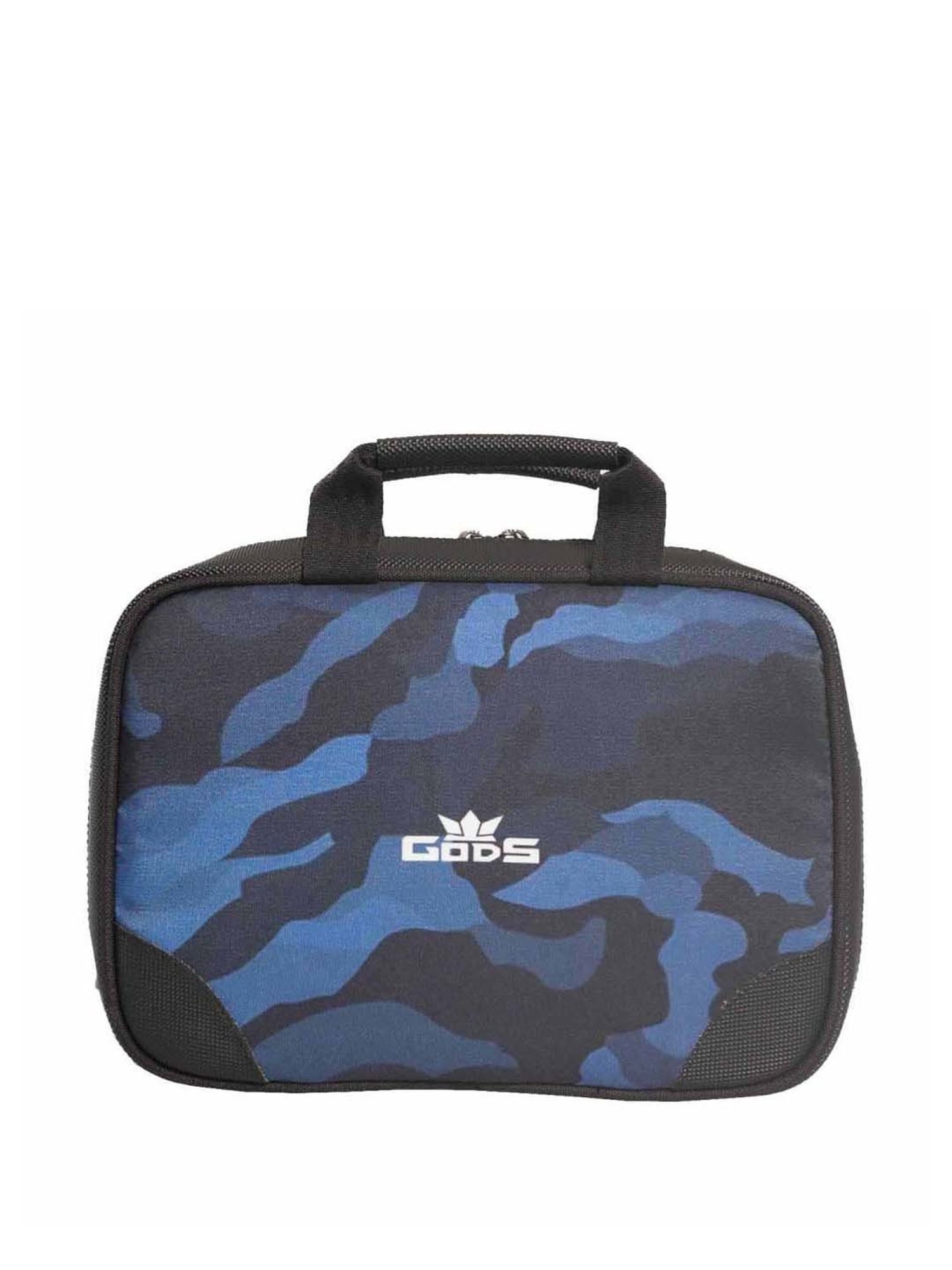 Gods Black Printed Organizer Pouch