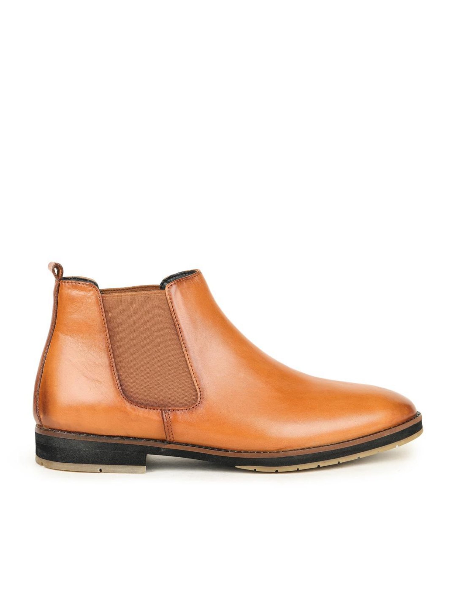 Britmen Men's Tan Chelsea Boots