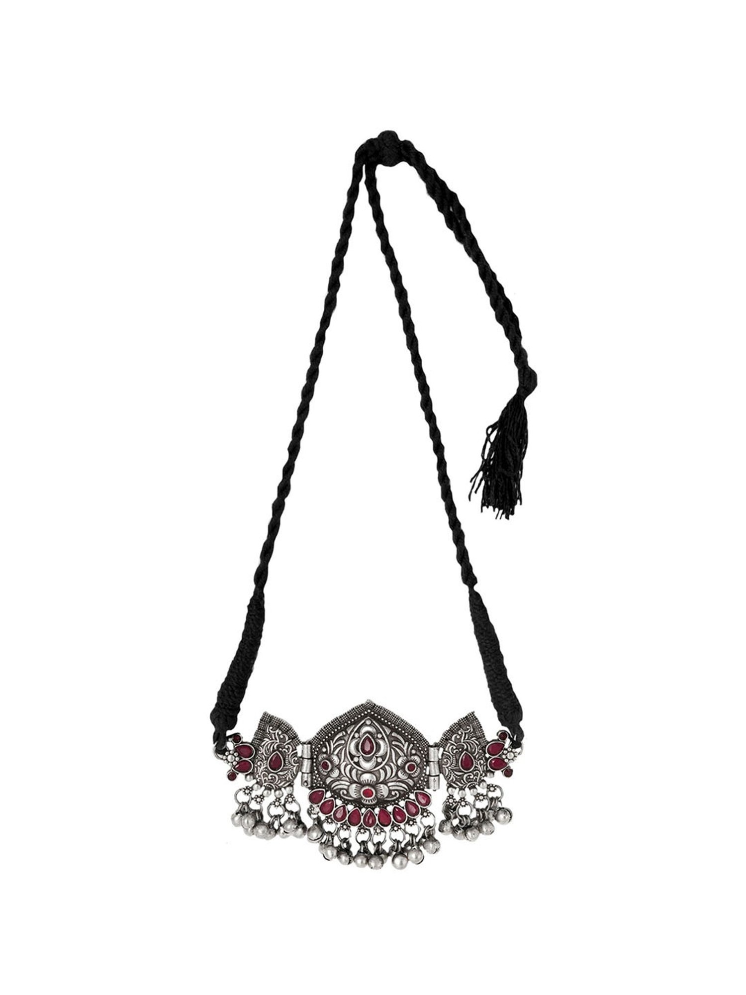 Teejh Pitara Collection Kaivalya Oxidized Jewellery Set