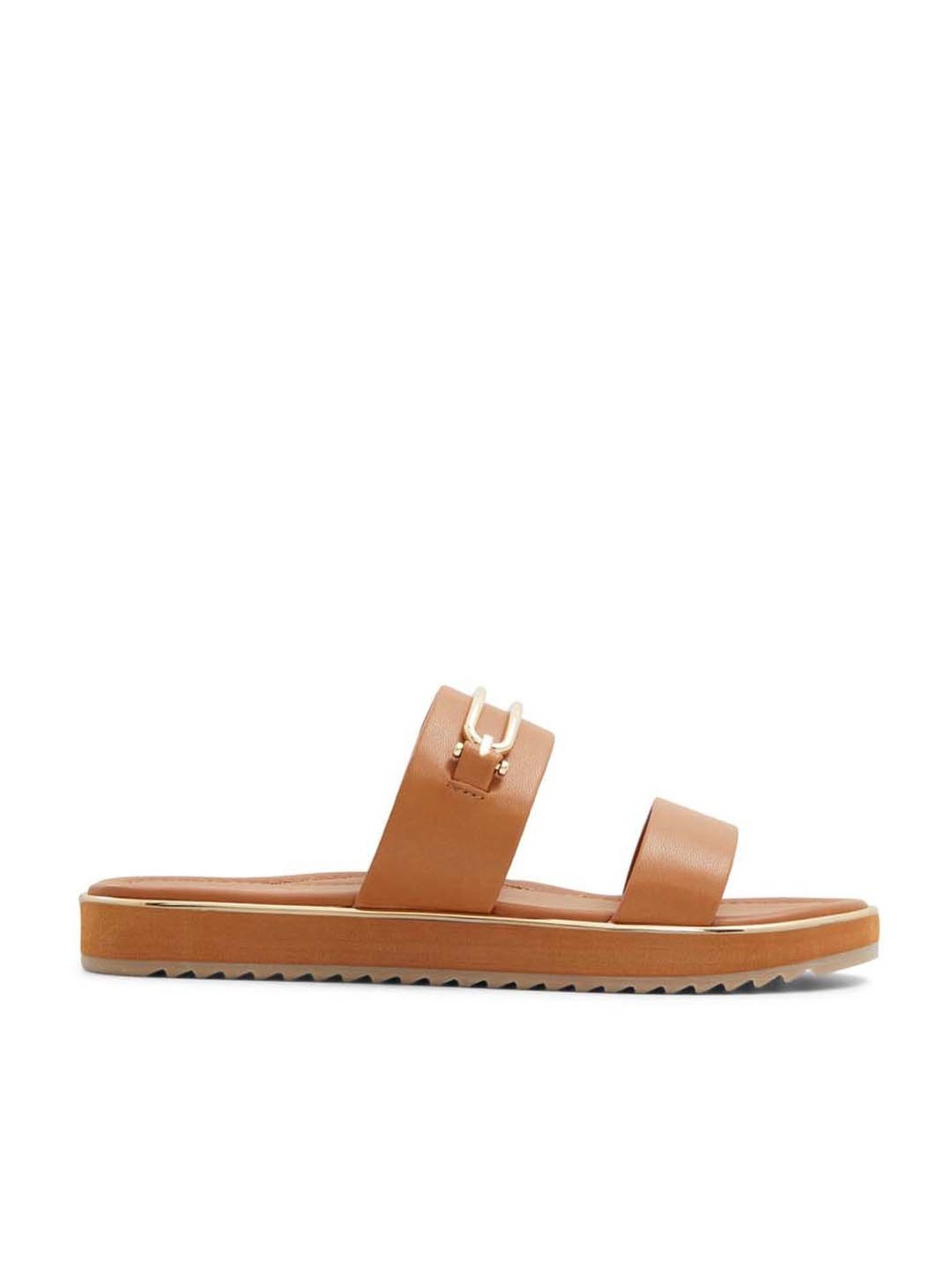 Aldo Women's Lagoon Brown Casual Sandals