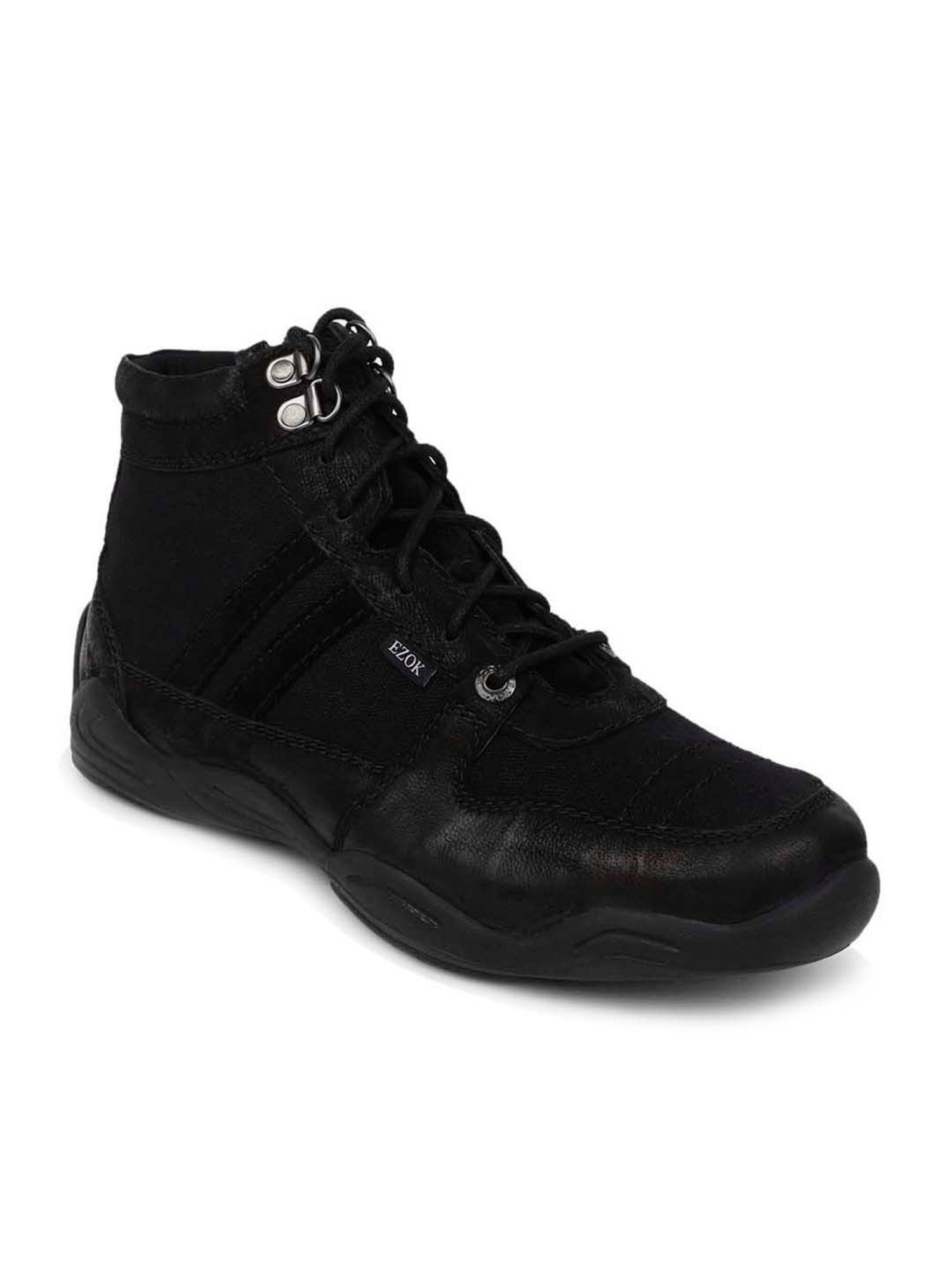 EZOK Men's Black Casual Boots