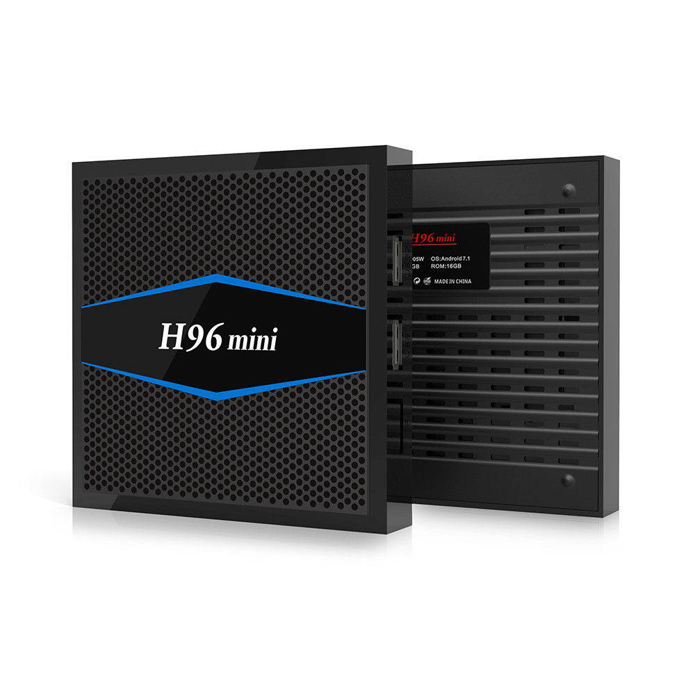 H96 mini S905W Android 7.1 Quad Core DDR3 2+16GB WiFi UHD 4K HDMI TV BOX Player
